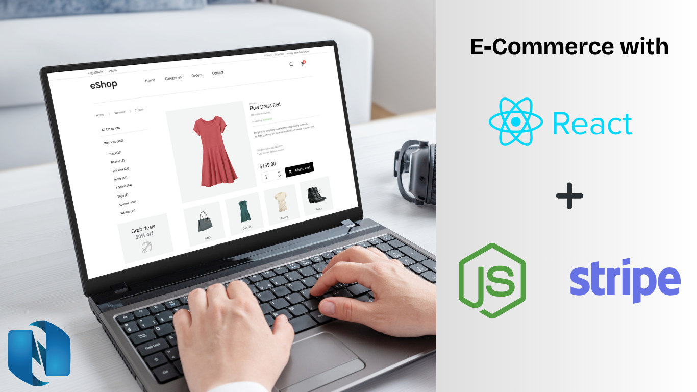 e-commerce with React js, node js and stripe